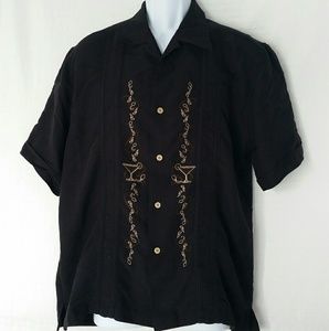 Havana shirt Co shirt men's top size medium